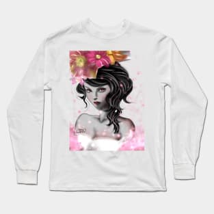 Flower Girl Long Sleeve T-Shirt